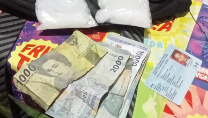 Prajurit TNI -AD Kodim 1311/Morowali Berhasil Tangkap  Tangan Pengedar 100 Gram Sabu