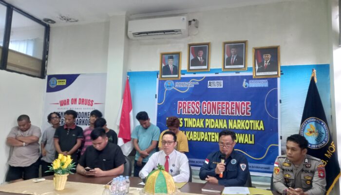 Kaban BNN Morowali: Kades Larobenu Bersama Rekanya  Hanya Penyalahguna ,Hanya  Direhabilitasi