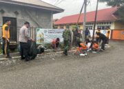 Peringatan Hari Buruh Sedunia, TNI-Polri dan Serikat Buruh Gelar Bakti Sosial di Bahodopi