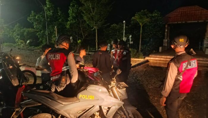Cegah Aksi Premanisme, Polres Morowali Gencarkan Patroli Malam Hari