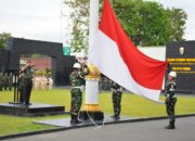 Korem 132/Tadulako Gelar Upacara 17-an, Danrem Bacakan Amanat KSAD tentang Jati Diri Prajurit
