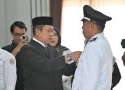 Pelantikan Kades PAW Solonsa Jaya, Bupati Iksan: Tekankan Sinergi dan Musyawarah