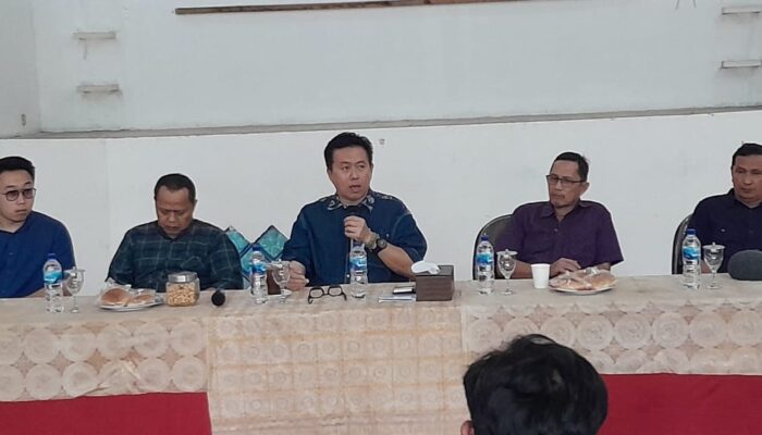 Audiensi Bersama Media, DPP APINDO Sulteng Paparkan Potensi Investasi di Sulteng