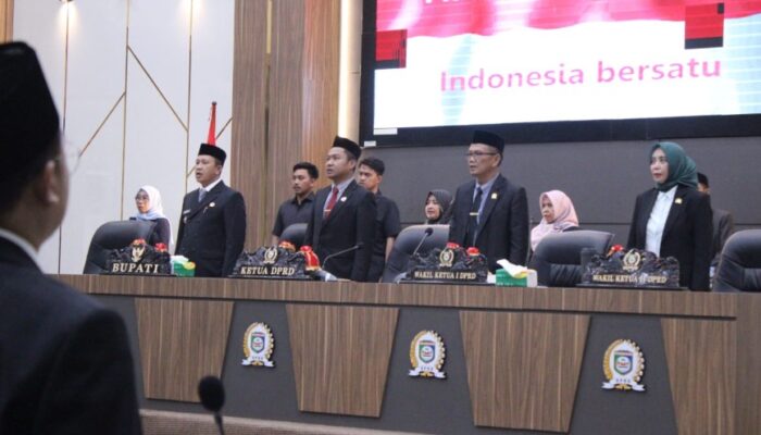 Bupati Iksan dan DPRD Teken Nota Kesepakatan Ranwal RPJMD Morowali 2025-2029