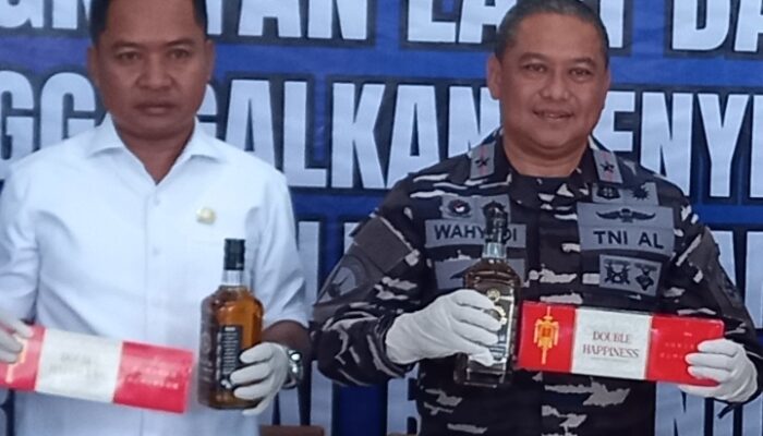 Ketua DPRD Morowali, Apresiasi Kinerja TNI-AL Wilayah VI Makassar 