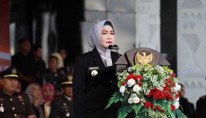 Wabup Iriane Iliyas, Pimpin Upacara Peringatan Hari Lahir Pancasila 2025 