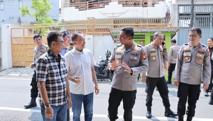 Silaturahmi Ke Tokoh Masyarakat Tamansari, Kapolres Metro Jakarta Barat Ajak Tokoh Masyarakat Bersama Jaga Kamtibmas