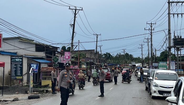 Tanggapi Keluhan Warga, Polsek Bahodopi Gelar Razia Knalpot Brong