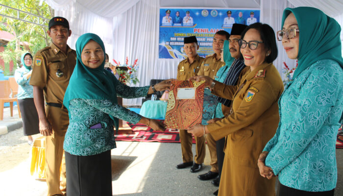 Pemkab Morowali, Terima Tim Penilai Lomba Evaluasi Perkembangan Kelurahan Tingkat Provinsi Sulteng di Tofoiso
