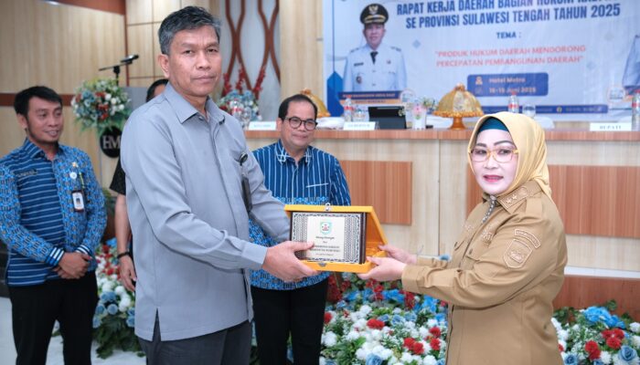 Morowali Tuan Rumah Rakerda Bagian Hukum se-Sulteng Tahun 2025, Resmi Dihelat