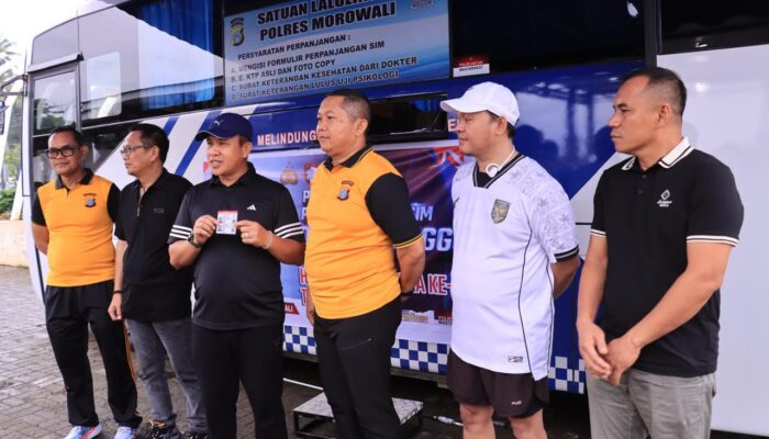 Jelang Hari Bhayangkara ke-79, Polres Morowali Gelar Car Free Day