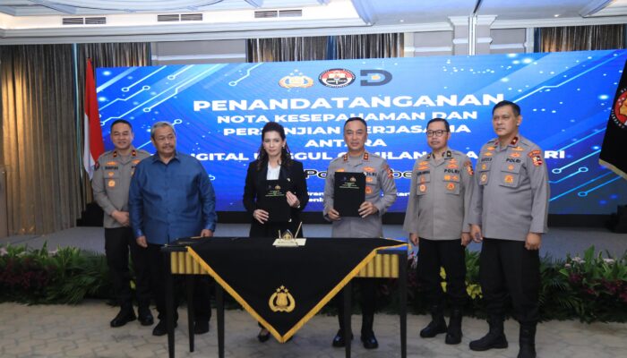 Canangkan Policetube, Polri Gandeng PT Digital Unggul Gemilang