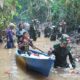 Prajurit Satgas Pamtas Bersama Masyarakat Laksanakan Karya Bakti di Perbatasan, Dalam Rangka HUT Yonkav 3/AC Ke-73