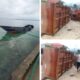 Cuaca Buruk, Kapal Bermuatan Mesin PLN Tenggelam di Pelabuhan Menui Kepulauan