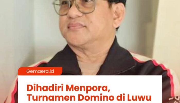 Dihadiri Menpora RI,Turnamen Domino di Luwu  Berhadiah 300 Juta