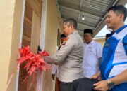 Akhiri Masa Jabatan dengan Keteladanan, Kapolres Morowali Bangun Rumah Imam Masjid secara Swadaya
