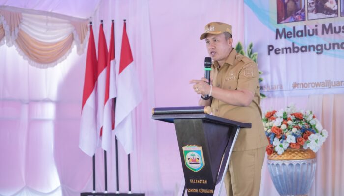 Bupati Iksan Resmikan SMPN 1 Sombori saat Musrenbang RPJMD Terakhir