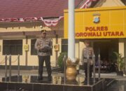 Kapolres Morowali Utara pimpin apel kesiapan pengamanan Pilkades serentak