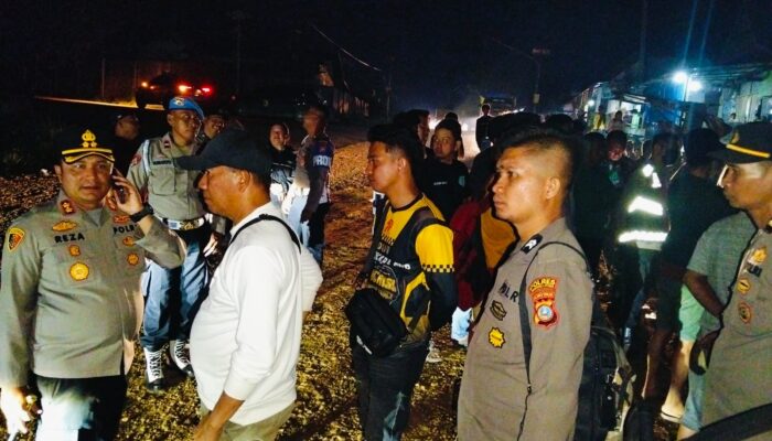 Kapolres Morowali Utara Turun langsung Amankan Perkelahian di Desa Mohoni 