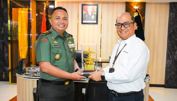 Danrem 132/Tadulako Terima Audiensi PT Pertamina EP Cepu Regional 4 Indonesia Timur