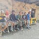 Babinsa Koramil 1311-09/Bahodopi, Komsos dengan Warga Desa Mekarti Jaya