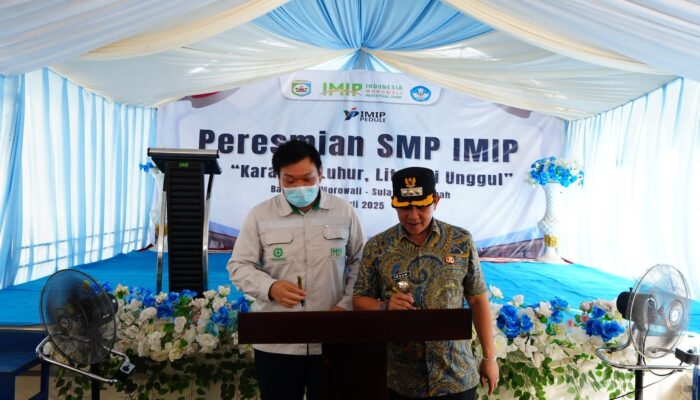 IMIP Buka Gerbang Masa Depan, Siap jadi Contoh Hilirisasi Pendidikan