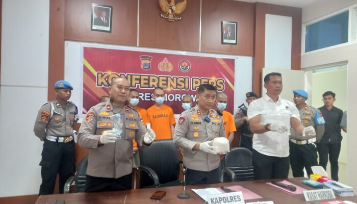 Polres  Morowali Berhasil  Tangkap Kurir , Amankan 1 Kg Sabu dari Kota Palu