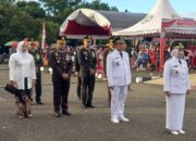 Baru Pertama Kali , Perempuan Jadi Inspektur Upacara Hut RI ke-80 di Morowali 