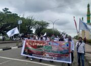 FSPMI Demo di  Kantor Bupati Morowali, Sampaikan 9 Tuntutan  