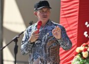Bupati Morowali Iksan, Pimpin Apel Bersama ASN dan Aparatur Desa se-Kecamatan Bungku Timur Dirangkaikan HUT ke-14 Tahun