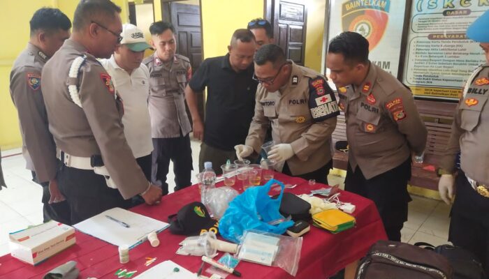 Sipropam, Sidokkes dan Satresnarkoba Polres Morowali Utara,  Pemeriksaan Urine Personel Polsek Bungku Utara