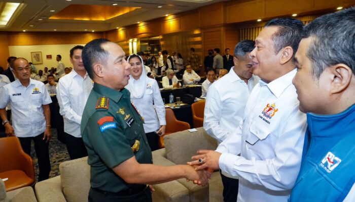 Hadiri Pembekalan Retret KADIN oleh Panglima TNI, Bamsoet Ingatkan Pertahanan Kuat Menjadi Kunci Ekonomi Tangguh