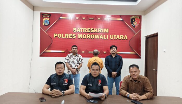 Satreskrim Polres Morowali Utara, Tangkap Pelaku Penggelapan Rp 1,8 M  