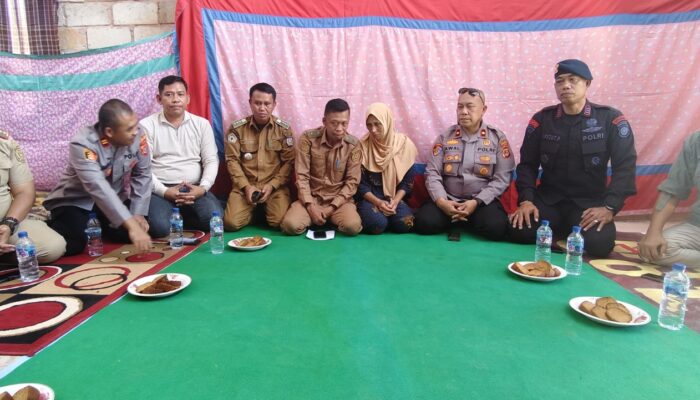 IMIP Bersama TNI/Polri, Serahkan Santunan ke Keluarga Korban