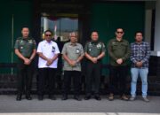 Pererat Sinergitas, Danrem 132/Tadulako Terima Kunjungan Kabinda Sulteng