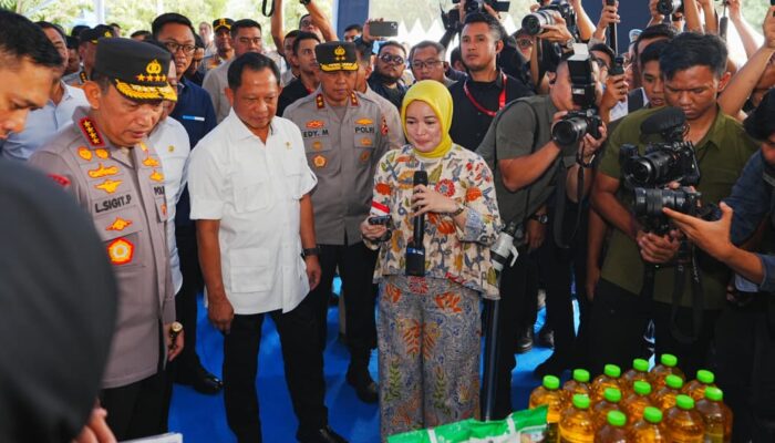 Kapolri Hadiri Kick Off GPM Serentak se-Indonesia, 2.424 Ton Beras SPHP Disalurkan ke Masyarakat Hari Ini