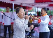 Penyanyi Cilik Darren Airlangga Gemparkan Panggung HUT RI ke-80 di Morowali