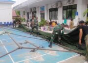 Gerak Cepat, Kodim 1307/Poso Dirikan Tenda Darurat di RSUD Poso Pascagempa 6,0 SR