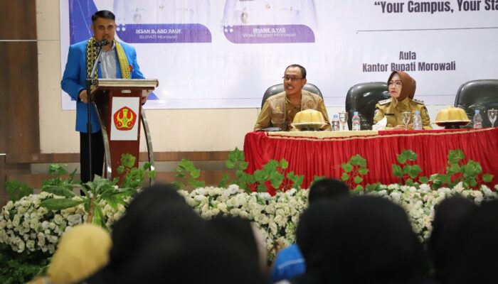 PKKMB 2025, Wabup Iriane Tekankan Semangat Belajar Bagi Mahasiswa Baru