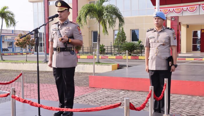 Kapolres Morowali Pimpin Upacara Peringatan Hari Juang Polri 2025