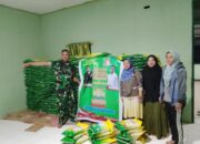 Koramil Bahodopi dan Bulog Gelar Pasar Murah Beras di Desa Fatufia
