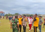 Personil Koramil 1311-09/Bahodopi, Pengamanan Pertandingan Sepak Bola HUT RI ke-80