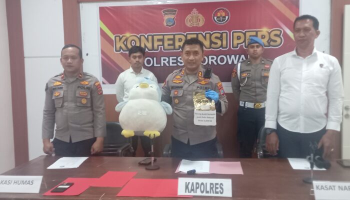 Lagi,Polres Morowali Bekuk Kurir  Sabu Seberat 1 Kg Lebih di Bahodopi