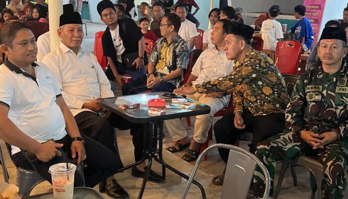 Serma Basri,Hadiri Tasyakuran Pembukaan Pasar Segar di Desa Labota