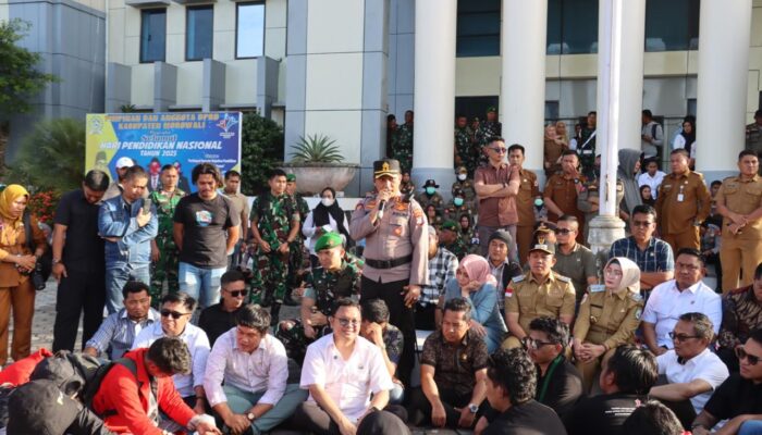 Kapolres Morowali Sampaikan Apresiasi atas Aksi Damai di DPRD Morowali