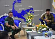 Pererat Sinergitas, Pangdam XXIII/Palaka Wira Bersilaturahmi Kunjungi Gubernur Sulawesi Tengah