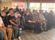 Danramil 1311-09  Bahodopi ,Hadiri  kegiatan forum Silaturahmi Dandim 1311/Morowali Bersama Forkopimda Tim GANKSO 