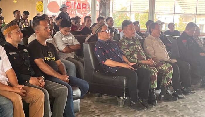 Danramil 1311-09  Bahodopi ,Hadiri  kegiatan forum Silaturahmi Dandim 1311/Morowali Bersama Forkopimda Tim GANKSO 