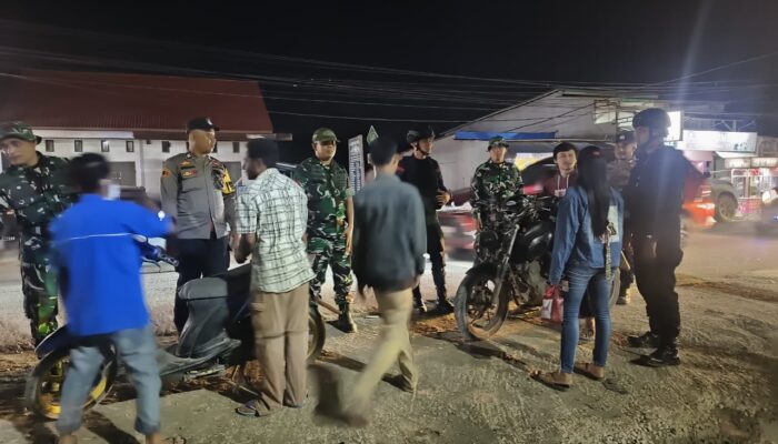 Koramil dan Polsek Bahodopi, Patroli Gabungan Tingkatkan Kesiapsiagaan Wilayah
