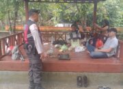Polsek Bungku Tengah, Patroli Presisi Wujudkan Keamanan di Hari Libur